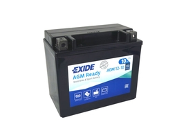 Motobatéria EXIDE BIKE Factory Sealed 10Ah, 12V, AGM12-10 (YTX12-BS) (E4996)