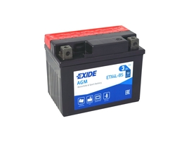 Motobatéria EXIDE BIKE Maintenance Free 3Ah, 12V, YTX4L-BS (E5006)
