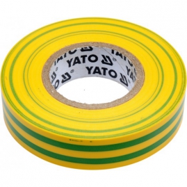 Páska izolační 15mm x 20m x 0,13mm žlto-zelená (YT-81593)
