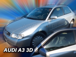 Deflektory na Audi A3, 3-dverová, 1996-2003 (predné) (10205)