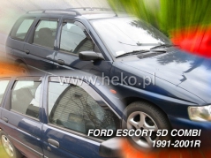 Deflektory na Ford Escort combi, 5-dverová (+zadné), r.v.: 1990 - 2001 (15264)