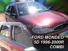 Deflektory na Ford Mondeo combi, 5-dverová (+zadné), r.v.: 1996 - 2000 (15281)