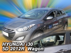 Deflektory na Hyundai i30 II CW, 5-dverová, r.v.: 2012 - 2017 (17273)