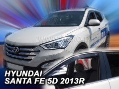 Deflektory na Hyundai Santa Fe 2012-2018 (predné) (17279)