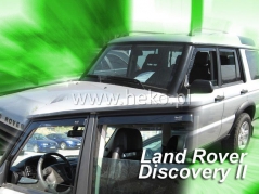 Deflektory na Land Rover Discovery II, 5-dverová (+zadné), r.v.: 1999 - 2004 (27221)