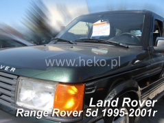 Deflektory na Land Rover Range Rover II, 5-dverová (+zadné), r.v.: 1994 - 2002 (27219)