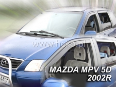Deflektory na Mazda MPV II, 5-dverová, r.v.: 1999 - 2006 (23136)
