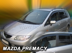 Deflektory na Mazda Premacy, 5-dverová, r.v.: 1999 - 2005 (23128)
