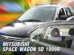 Deflektory na Mitsubishi Space Wagon, 5-dverová (+zadné), r.v.: 1999 - 2005 (23355)