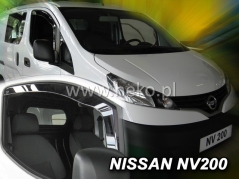 Deflektory na Nissan NV200, 2/4-dverová, r.v.: 2009 - (24275)
