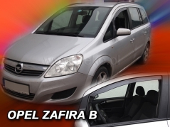 Deflektory na Opel Zafira B, 5-dverová, r.v.: 2005 - 2011 (25322)
