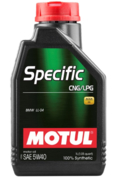 Motul Specific CNG/LPG 5W-40, 1L (000190)