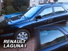 Deflektory na Renault Laguna I, 4-dverová (+zadné), r.v.: 1994 - 2001 (27124)