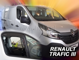 Deflektory na Renault Trafic, 2-dverová, r.v.: 2014 - (27189)