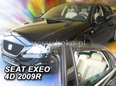 Deflektory na Seat Exeo sedan, 4-dverová (+zadné), r.v.: 2008 - 2013 (28252)