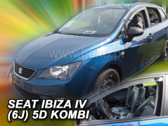 Deflektory na Seat Ibiza 6J combi, 5-dverová, r.v.: 2008 - 2017 (28233)