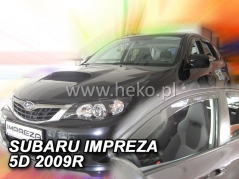 Deflektory na Subaru Impreza GH, 4/5-dverová, r.v.: 2007 - 2017 (28508)