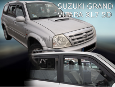 Deflektory na Suzuki Grand Vitara XL7, 5-dverová (+zadné), r.v.: 1998 - 2005 (28650)