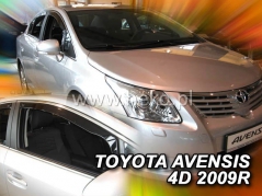 Deflektory na Toyota Avensis III T27, 4/5-dverová, r.v.: 2009 - (29608)