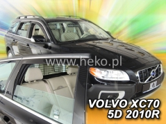 Deflektory na Volvo XC70, 5-dverová (+zadné), r.v.: 2007 - (31255)