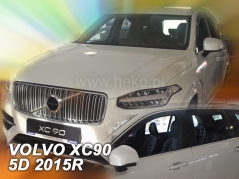 Deflektory na Volvo XC90, 5-dverová (+zadné), r.v.: 2015 - (31240)