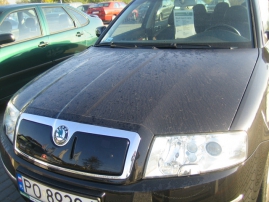 Zimná clona HEKO Škoda Superb I 2002-2006 Horná (02046)