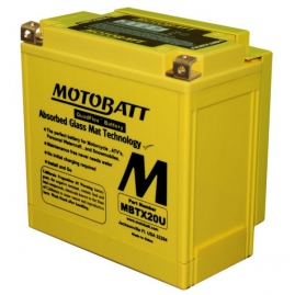 Motobatéria MOTOBATT YTX20-BS, 21Ah, 12V (MBTX20U)