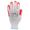 Pracovné rukavice veľ. 8, polyester/latex (YT-74087)
