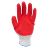 Pracovné rukavice veľ. 8, polyester/latex (YT-74087)