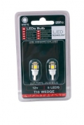 LED autožiarovky T10 W5W 5LED 12V, biele (LIT1050)
