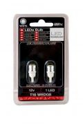LED autožiarovky T10 5W 1LED 12V, biele (LIT15BN)