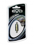 LED žiarovka EVO SV8.5 41mm 4LED 12V Canbus, biele (EV93164)