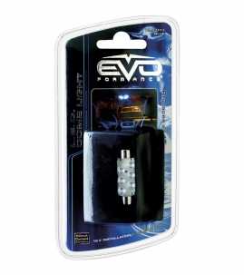 LED žiarovka EVO SV8.5 41mm 6LED 12V, modré (EV93173)