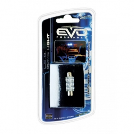 LED žiarovka EVO SV8.5 36mm 6LED 12V, modré (EV93174)