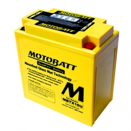 Motobatéria MOTOBATT YTX16-BS, 19Ah, 12V (MBTX16U)