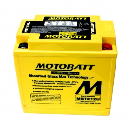 Motobatéria MOTOBATT YTX12-BS, 14Ah, 12V (MBTX12U)
