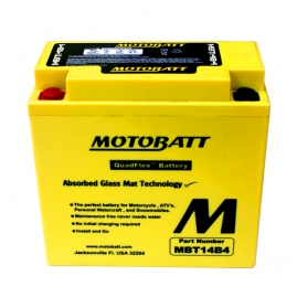 Motobatéria MOTOBATT YT14B-BS, 13Ah, 12V (MBT14B4)