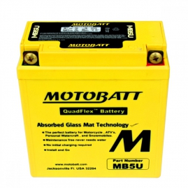 Motobatéria MOTOBATT YB5L-B, 7Ah, 12V (MB5U)