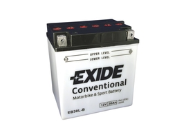 Motobatéria EXIDE BIKE Conventional 30Ah, 12V, YB30L-B (E6631)