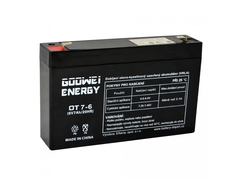 Staničná (záložná) batéria Goowei OT7-6, 7Ah, 6V (E5197)