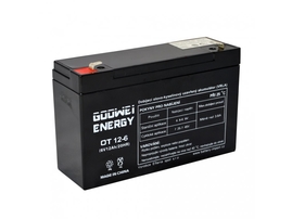 Staničná (záložná) batéria Goowei OT12-6, 12Ah, 6V (E5198)