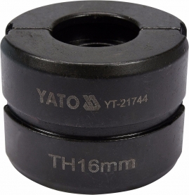 Náhradné čeľuste k lisovacím kliešťom YT-21735 typ TH 16 mm (YT-21744)
