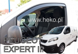 Deflektory na Peugeot Expert III, r.v.: 2016 - (12264)