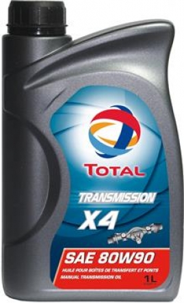 Total Transmission X4 80W-90, 1L (T80W90X4)
