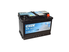 Autobatéria EXIDE Start-Stop EFB 70Ah, 760A, 12V, EL700 (EL700)