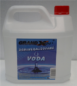 Voda demineralizovaná Grand X   3L (GXvoda004)