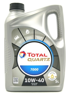 Total Quartz 7000 Diesel 10W-40, 5L (sk117452)