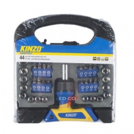 Skrutkovač Kinzo PVC Box 44ks (8711252542072)