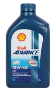 Shell Advance AX7 4T 10W-40, 1L (000513)