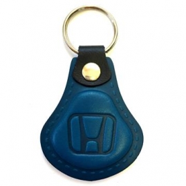 Kožená kľúčenka Honda modrá (AUTO123-924-978)